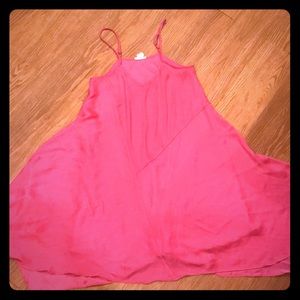 Urban Outfitters pink flowy dress